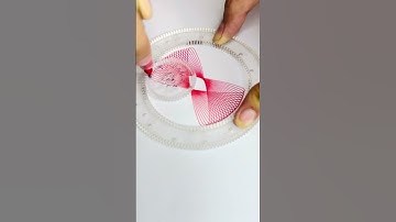 The Art of Spirograph: Create Perfect Patterns for Relaxation,#shorts  #spirogragh  #2024#ASMR#relax