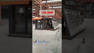 For just a few thousand dollars, you can own a home.This is our Double-Wing Expandable House.