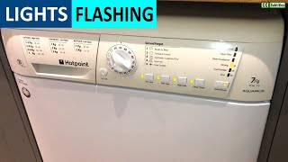 Hotpoint Aquarius Tumble Dryer All Lights Flashing - Hotpoint Aquarius Tumble Dryer Maintenance
