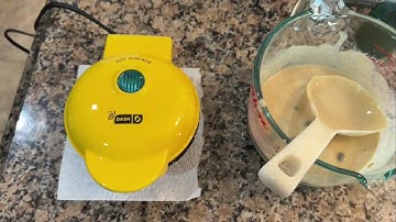 Dash Mini Waffle Maker Use And Review