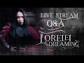 ZOOG'S RESPONSES FROM LORELEI DREAMING'S Q+A