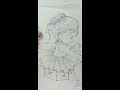 Ballerina Drawing for kids Easy 💐💐