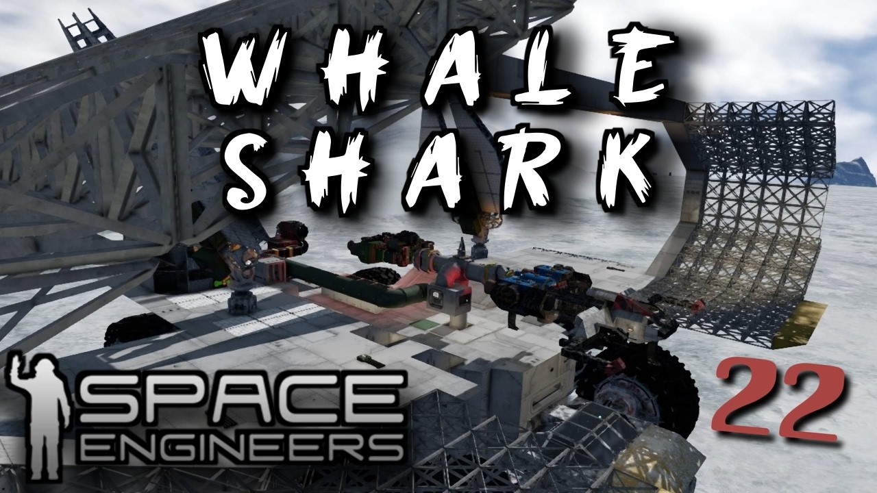 WHALE SHARK | Triton Part 22 | Space Engineers: Explore or Die ...