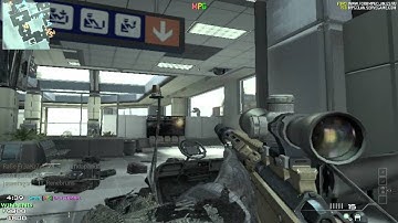 MW3 MSR silencer fun - Sniper montage -