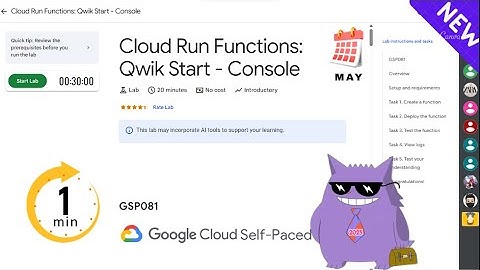 Cloud Run Functions: Qwik Start - Console | #2025 | #GSP081 |#qwiklabs |Solution