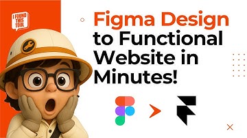 I Found This Tool to Convert Your Figma Designs to Fully Functional Websites in Minutes!