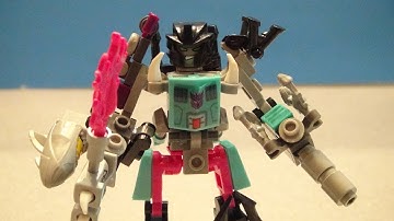 KRE-O TRANSFORMERS SEACONS PIRANACON MICRO-CHANGERS PLAYSET BUILD VIDEO TOY REVIEW