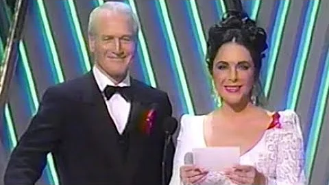 Elizabeth Taylor & Paul Newman reunite to present ...