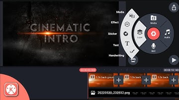 How To Make Cinematic Intro Video Editing In KineMaster Tutorial || YouTube Intro Video Editing
