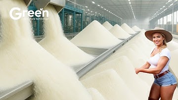 How Sugar Is Made - Massive Million Tons of Sugar Processing In Factory