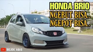 HONDA BRIO SATYA MODIFIKASI BALAP DRAG RACE | #REVIEW 14