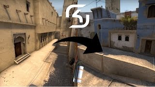 Mirage Far Catwalk Smoke (from T Spawn) by SK | ESL One Cologne 2016