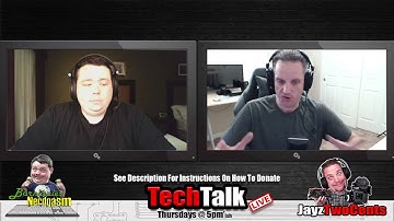TechTalk #102 - Jerry heads to PDX LAN, Jay doesn