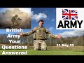 British Army Soldier Live Q and A