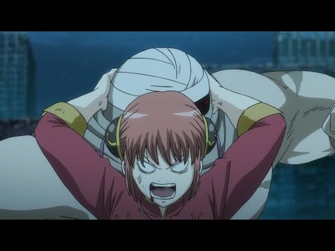 銀魂銀ノ魂篇2期02 Gintama Shirogane No Tamashii Hen 2 Season Ep 2 Kagura And Kamui Vs Villain Youtube