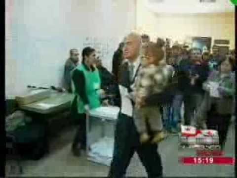 კულტურის მინისტრი საპრეზიდენტო არჩევნებზე.