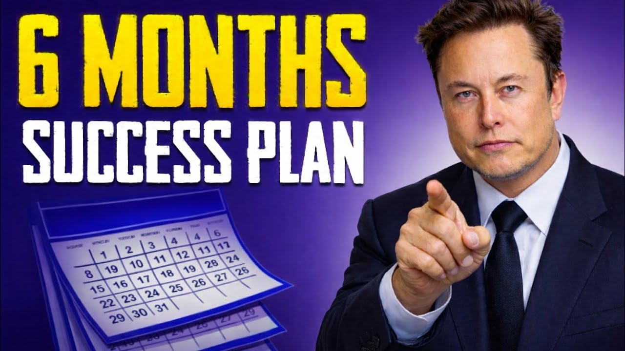 6 months elon musk success plan || self thinker 