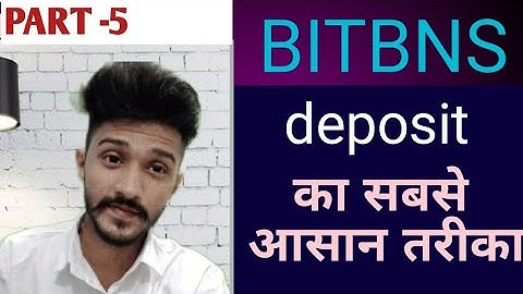 bitbns deposit method 2020 || how to deposit in bitbns