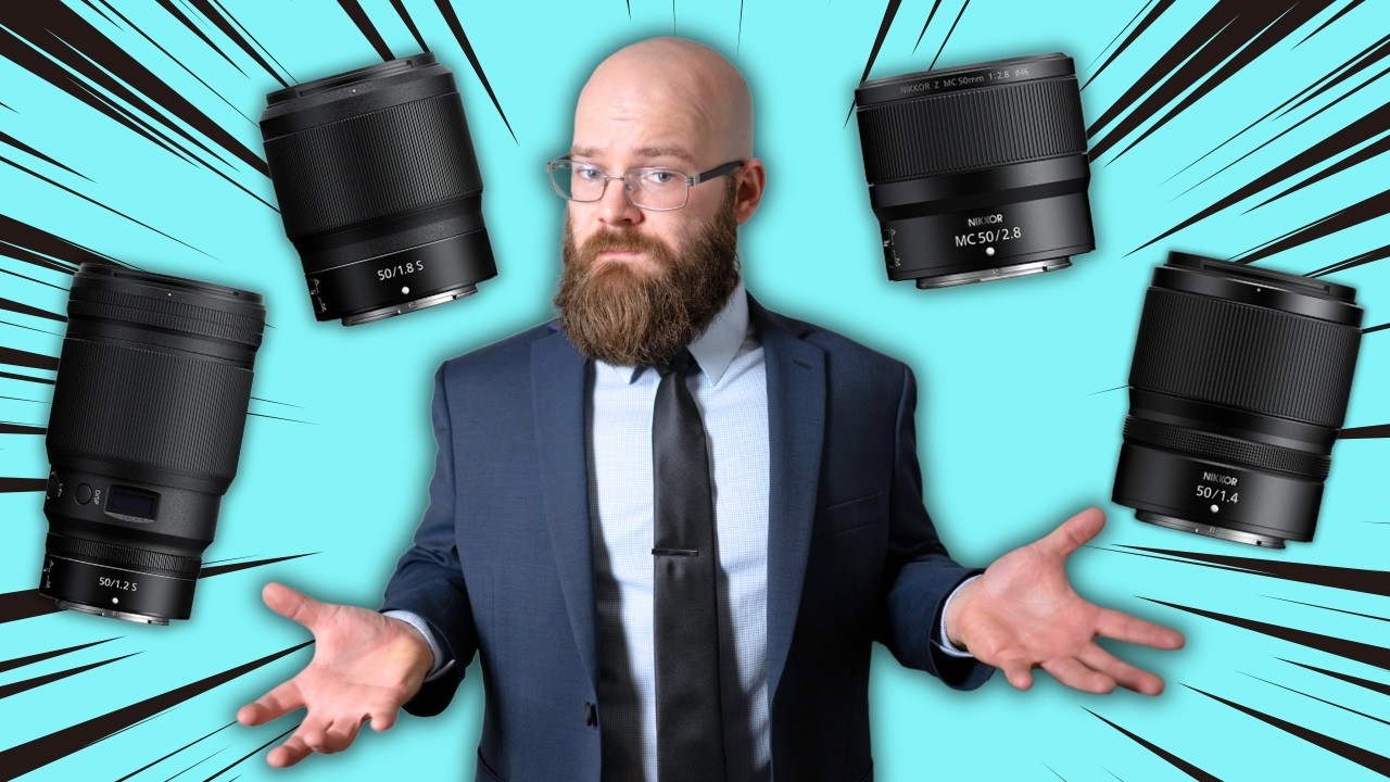 All Nikon 50mm Prime Lenses Compared | Which Is For You? - YouTube