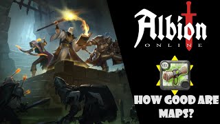 How GOOD are T8 Maps? Albion Online Fame Farming + LOOT