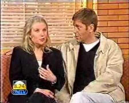 Gary Mavers and Saskia Wickham on GMTV