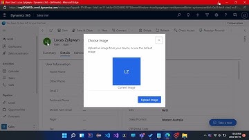 How To Add Profile Picture in Microsoft Dynamics 365 for Sales