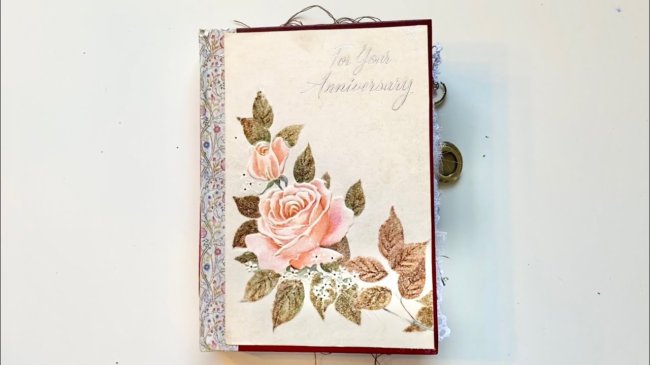 Винтажный юбилейный дневник