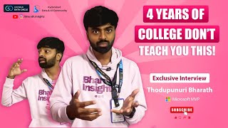 How to Build a Career in Data Analytics Without Relying on College | Bharath Insights
