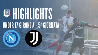 Highlights Napoli-Juventus U17 A-B, 5^ giornata stagione 2023-24