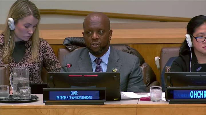 Discrimination against people of African descent is a violation of international human rights law