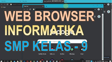 Web Browser - Informatika Kelas 9 SMP