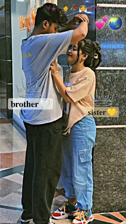 sister and brother ki hug #viral #shorts #hug