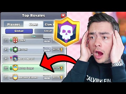 DUTCH CORPS IS TOP 10 VAN DE WERELD! - Clash Royale