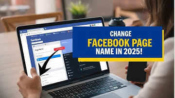 How to Change Facebook Page Name Step by Step 2025 Update!