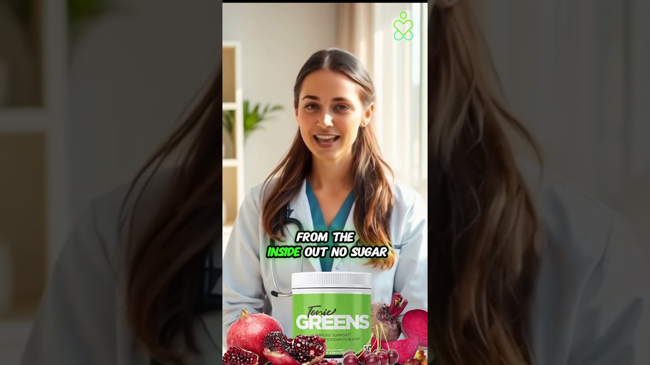 🍃 Immunity powder? See what’s inside Tonic Greens!