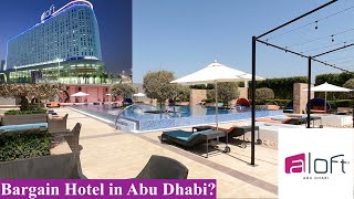 Aloft Abu Dhabi - Bargain Hotel? Full room tour including breakfast