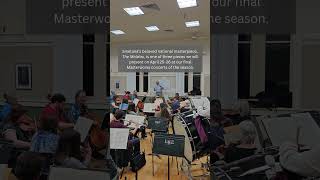 30 seconds of Smetana's "The Moldau" (Southeast Iowa Symphony Orchestra Rehearsal)