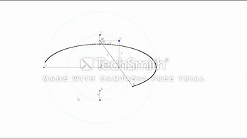 Eric Kenny 15179583 - Week 6 - Trammel method of drawing an ellipse