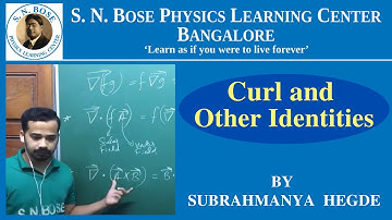 Curl and Other Identities | CSIR-NET | GATE Physics | JEST | TIFR -GS | IIT-JAM Physics | ED1.8