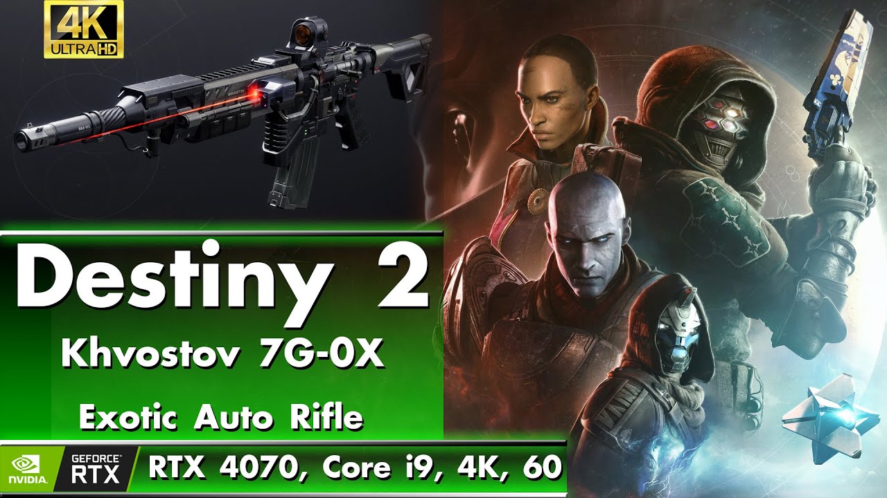 Destiny 2 - Finally got the Khvostov Exotic Auto Rifle