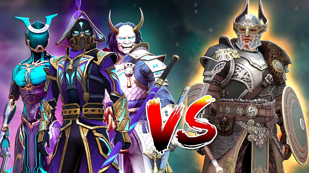 Shadow Fight 3: Top Herald Set Vs New Steel Hound Boss!