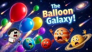 The Balloon Galaxy! | #aumsum #kids #science