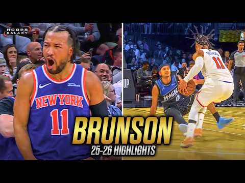 Jalen Brunson’s MASTERPIECE Season | 25-26 HIGHLIGHTS