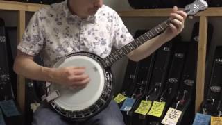 Grafton Clipper #2 Arch-top Resonator Plectrum Banjo