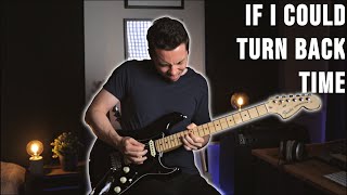 Video thumbnail of "IF I COULD TURN BACK TIME - Cher | Sebastian Lindqvist Guitar Cover"