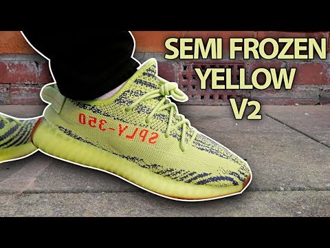 yeezy boost 35 v2 semi frozen yellow review