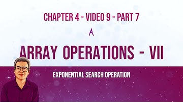 Exponential search - Variant of binary search | using C++ | Anshuman Sharma | in Hindi/English