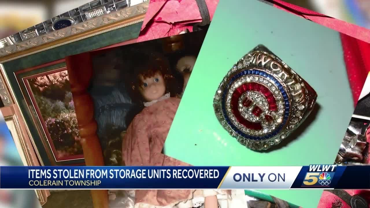 Items stolen from storage units recovered in Colerain Township YouTube