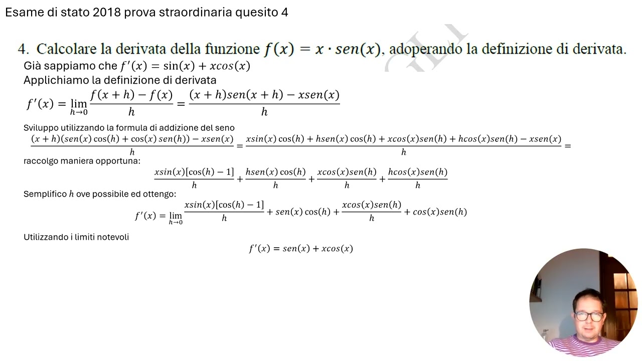 quesito 4 2018 straordinaria