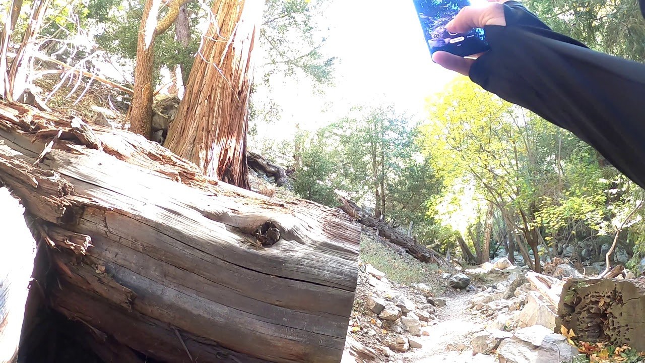 Time Lapse Icehouse Canyon Trail to Icehouse Canyon Saddle in 4k